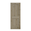 80" x 32" Unfinished Knotty Pine 2-Panel Arch Top Door