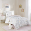 Blush and Gold Starry Sky Twin Comforter Set