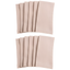 Taupe Easy-Care Poly-Cotton Dinner Napkins, Set of 12