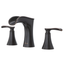 Tuscan Bronze 8-Inch Widespread Waterfall Bathroom Faucet