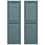 Wedgewood Blue 14.5" x 36" Vinyl Louvered Shutters