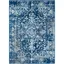 Livabliss Vintage Medallion 5'3" x 7'3" Dark Blue Area Rug