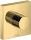 Axor Polished Gold Optic Modern Diverter Valve Trim