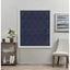 Navy Cordless Blackout Woven Fabric Roman Shade