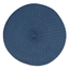 Navy Blue Round Fabric Table Placemats Set of 4