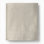 Ivory Full Size Cotton Percale Flat Sheet