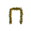 9' Green Pine Pre-Lit Christmas Garland with Warm LED Lights