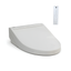 Sedona Beige Elongated Heated Bidet Toilet Seat with Remote