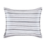 Coachella Standard White and Gray Cotton Sham