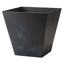 Ella Modern Black Square Self-Watering Planter 10"