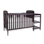 Espresso 3-in-1 Convertible Crib with Changing Table