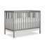 Cool Gray 5-in-1 Convertible Crib with Adjustable Mattress Support