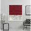 Acadia Red Fabric Cordless Blackout Roman Shade