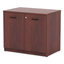 Espresso Lockable Freestanding Office Storage Cabinet