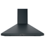 36" Black Slate Convertible Wall Mount Range Hood with Halogen Lighting