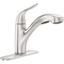 Chrome Single-Handle Pull-Out Sprayer Kitchen Faucet