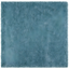 Handmade Light Blue Tufted Synthetic Shag Rug, 5'3" Square