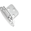 Pewter Self-Closing Surface Mount Cabinet Hinges