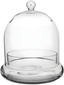 Medium Clear Glass Bell-Shaped Terrarium Cloche