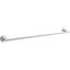 Elate Polished Chrome Wall Mounted Towel Bar, 14 Inch