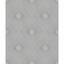 Light Grey and Silver Geometric Washable Wallpaper