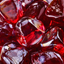 10 lbs. Ruby Decorative Fire Glass Diamonds