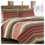 Yakima Valley Twin Reversible Cotton Quilt Set in Multi Red