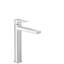 Chrome Single-Hole Vessel Faucet with Lever Handle