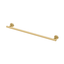 Brushed Brass 24" Wall Mounted Towel Bar