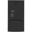 GE 36" Black Slate French Door Smart Refrigerator with Ice Maker