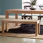 Montauk Driftwood Solid Pine Wood Bench