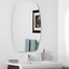 Modern Sydney 23.6" x 39.5" Frameless Rectangular Bathroom Vanity Mirror