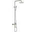 Brushed Stainless Steel Triple Function Outdoor Shower