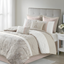 Blush Queen Microfiber 8-Piece Down Alternative Bedspread Set