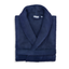 Navy L/XL Cotton Terry Cloth Unisex Bathrobe