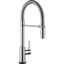 Chrome Pull-Down Touch Kitchen Faucet with Pull-out Spray