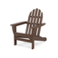 Mahogany HDPE Classic Adirondack Outdoor Chair with Arms