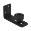 Flat Black Heavy Duty Barn Door Roller Guide