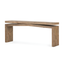 Sierra Rustic Natural Reclaimed Wood Console Table with Storage