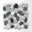 Sliced Pebble Multicolor Honed Natural Stone Mosaic Tile 12x12