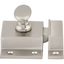 Satin Nickel 2-Inch Oval Cabinet Latch