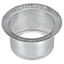 Polished Stainless Steel 4.5" Sink Flange Accessory for Waste Disposers