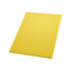 Yellow Rectangular Plastic Cutting Board, 18" x 12"