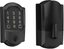 Matte Black Smart Wi-Fi Deadbolt with Touchscreen