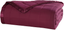 Cabernet Twin Reversible Satin Bound Microfiber Blanket