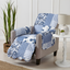 Langdon Luxe Navy Patchwork Quilted Recliner Protector