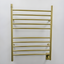 Polished Gold Stainless Steel Wall Mounted Towel Warmer