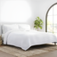 White Twin Reversible Microfiber Quilt Set with Shams