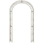 Antique White Metal Victorian Garden Arch