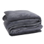 Gray 10lb Machine Washable Weighted Blanket with Minky Duvet Cover